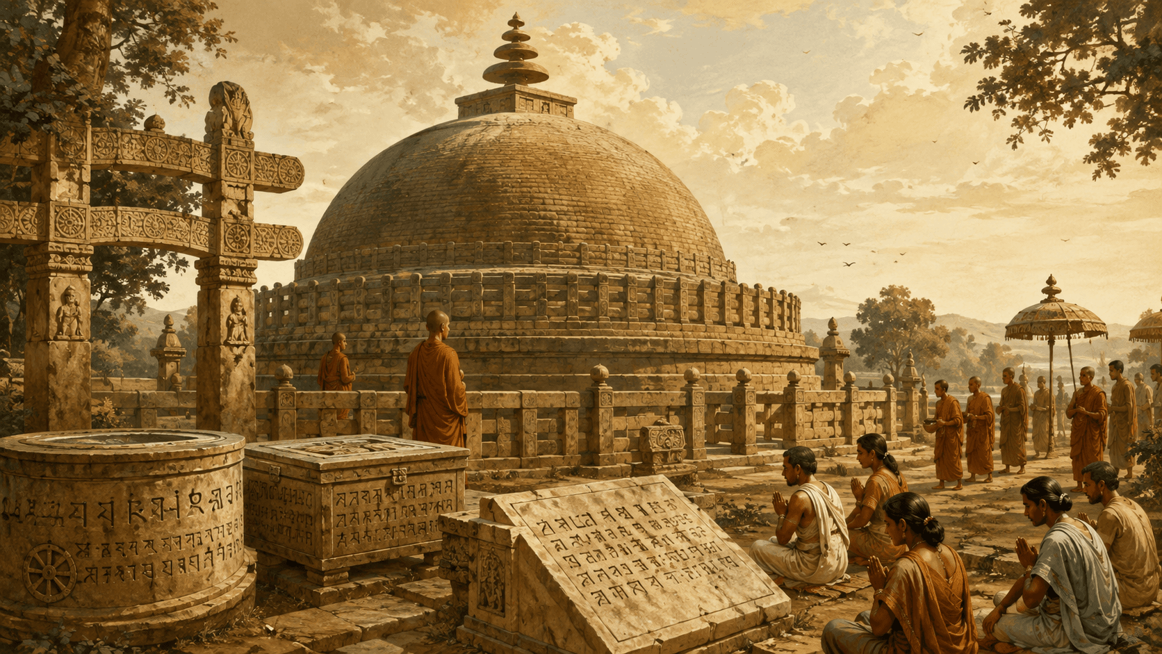 భట్టిప్రోలు స్థూపం